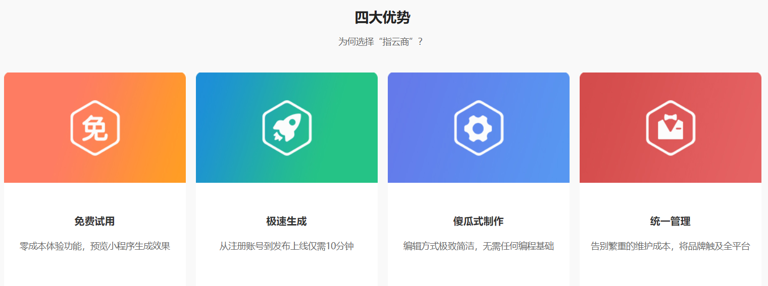 指云商專業的產品及服務為合作伙伴保駕護航