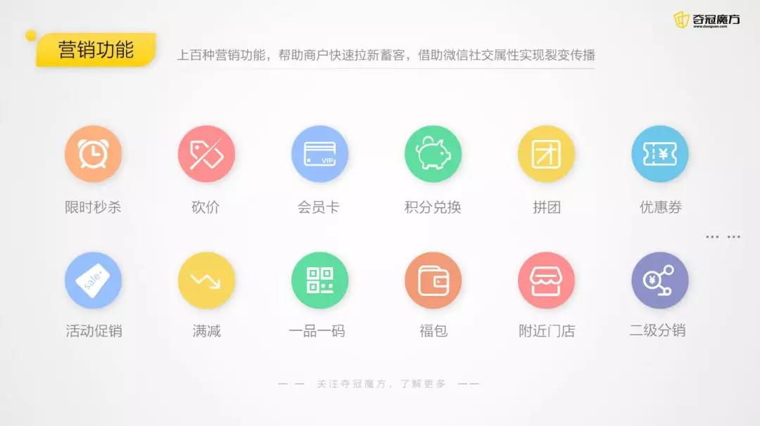 奪冠魔方抄級頁面讓每款小程序都與眾不同